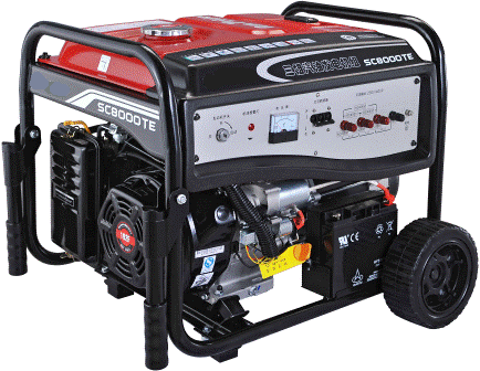 Small power gasoline generator set