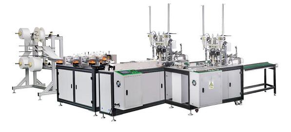 flat type mask machine